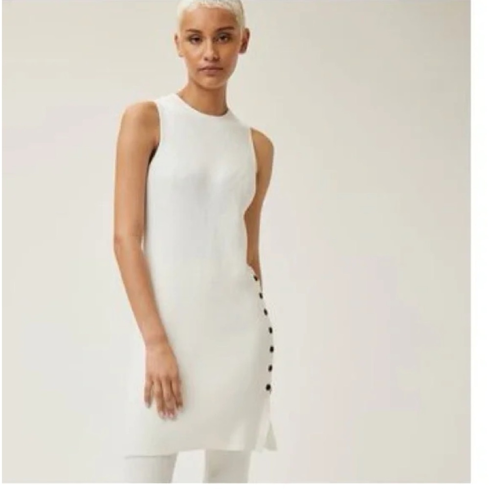 Lita by Ciara knitted white dress size medium
